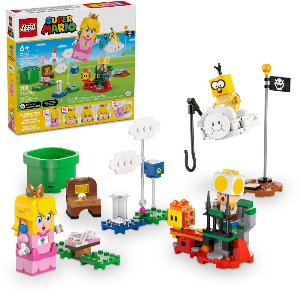 LEGO® Super Mario™ 71441 Interactive LEGO® Peach™ and Adventure