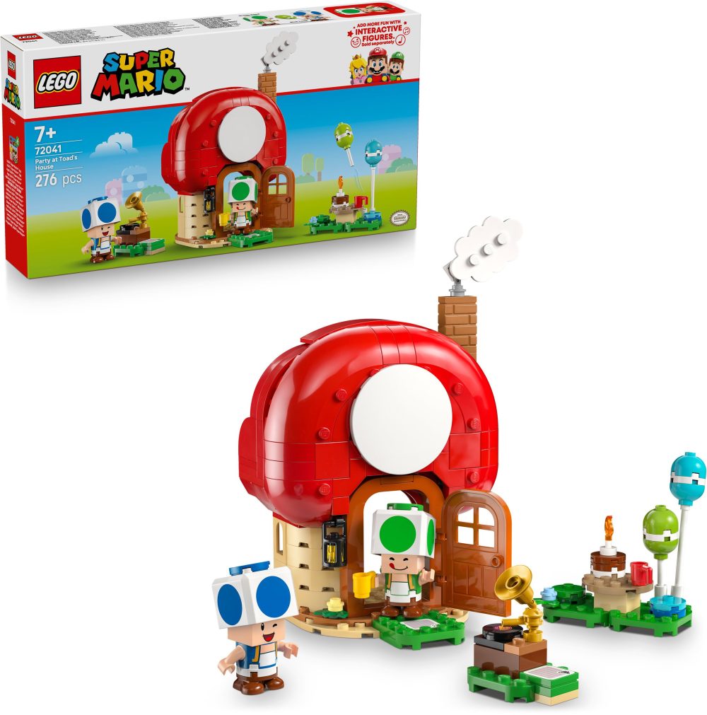 LEGO® Super Mario™ 72041 Toad and the party in his house