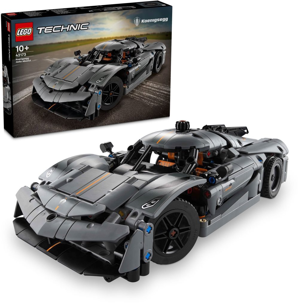 LEGO® Technic 42173 Grey Koenigsegg Jesko Absolut hypercar