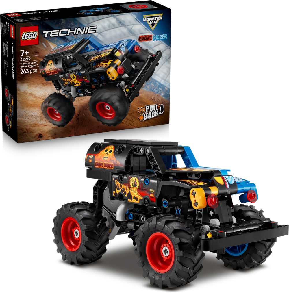 LEGO® Technic 42219 Monster Jam™ Grave Digger™ Fire and Ice