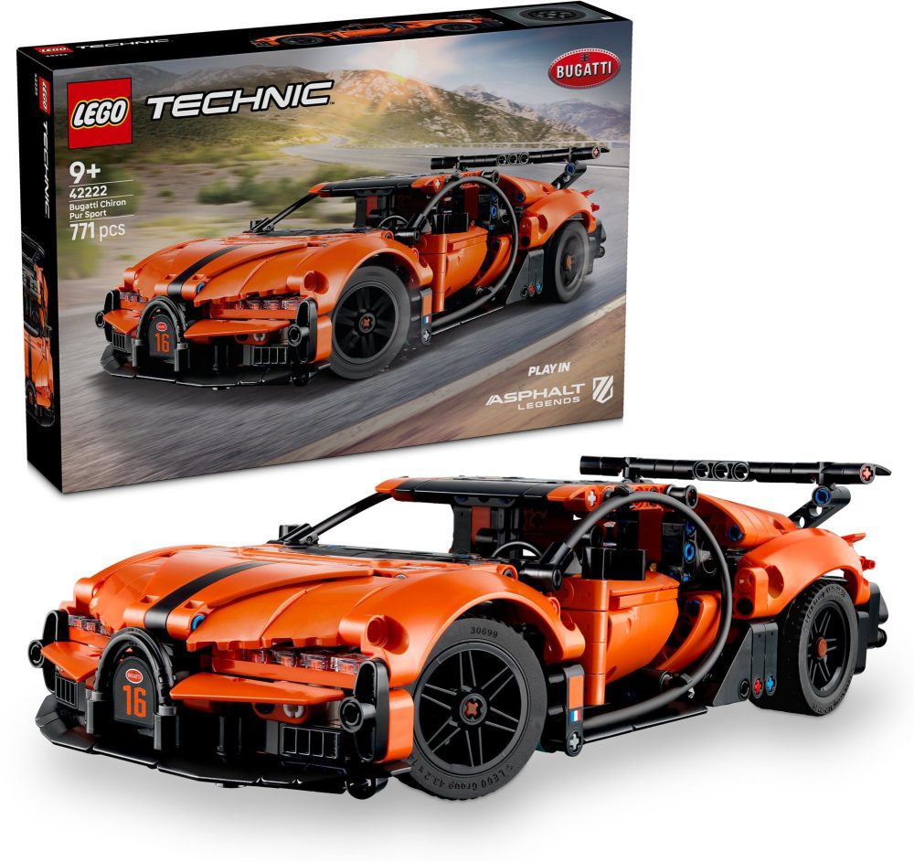 LEGO® Technic 42222 Hypercar Bugatti Chiron Pur Sport