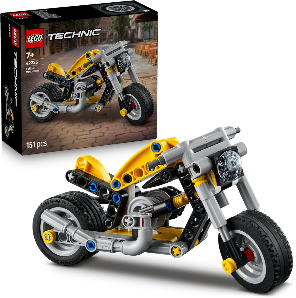LEGO® Technic 42225 Yellow Motorcycle