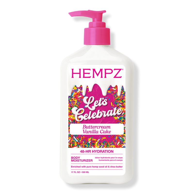 Let's Celebrate Buttercream Vanilla Cake Body Moisturizer - 17.0 oz
