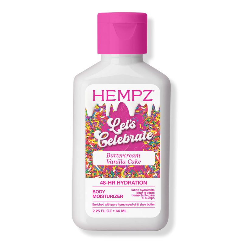 Let's Celebrate Buttercream Vanilla Cake Body Moisturizer - 2.25 oz