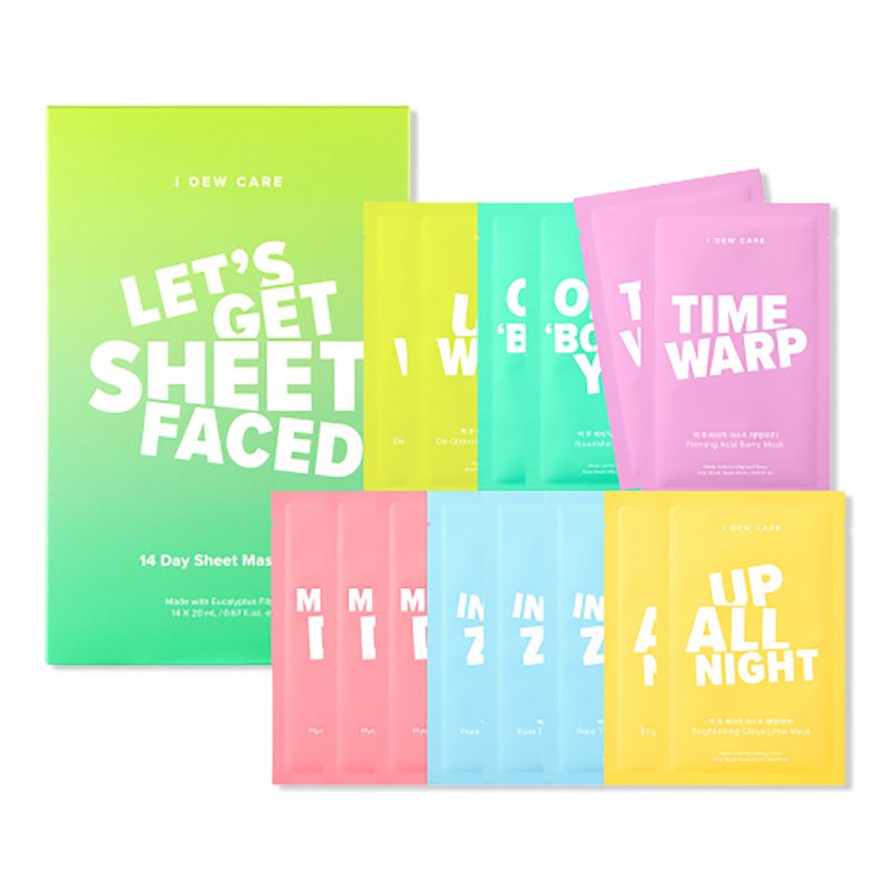 Let's Get Sheet Faced Sheet Mask Set