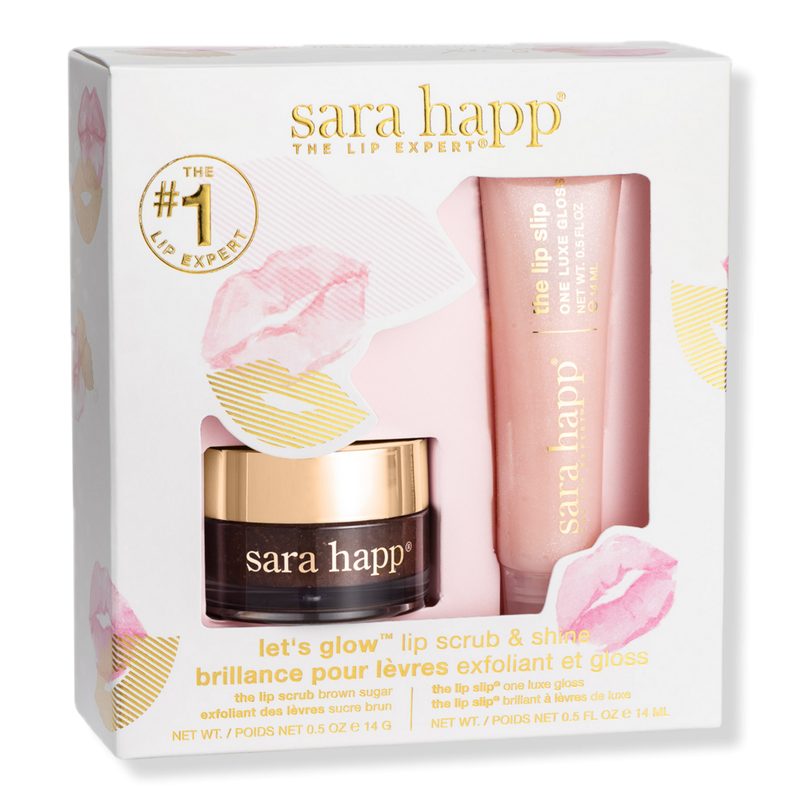 Let's Glow: Lip Scrub & Shine Kit