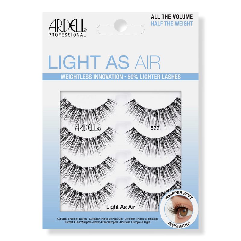Light As Air Lashes #522 Multipack