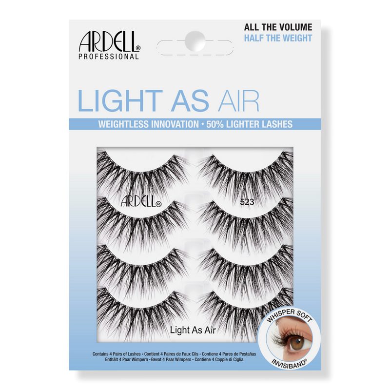 Light As Air Lashes #523 Multipack
