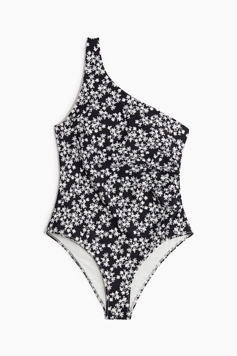 Light Shape One-Shoulder Swimsuit