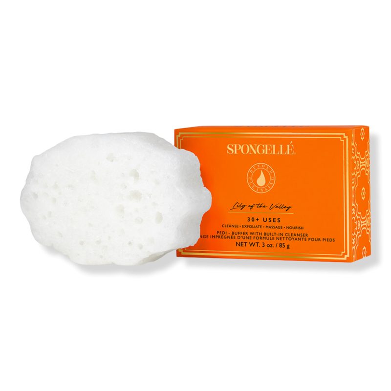 Lily Of The Valley Daisy Collection Pedi Buffer Body Wash Infused Exfoliating Foot Scrub
