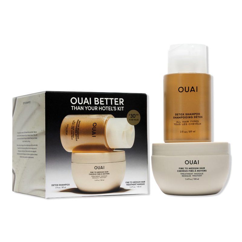 Limited Edition Detox Shampoo & Fine to Medium Treatment Mask Kit