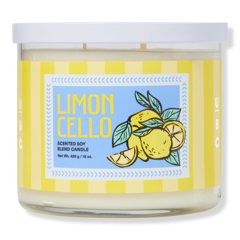 Limoncello 3-Wick Scented Candle