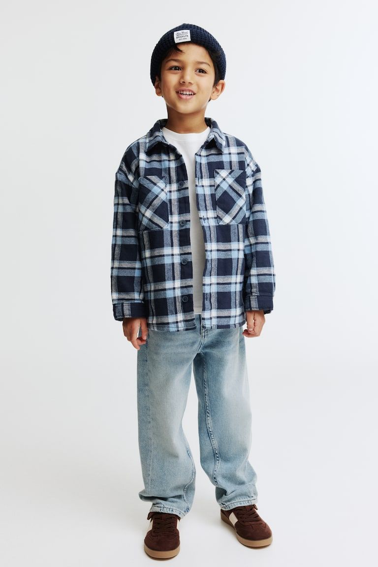 Lined Flannel Overshirt