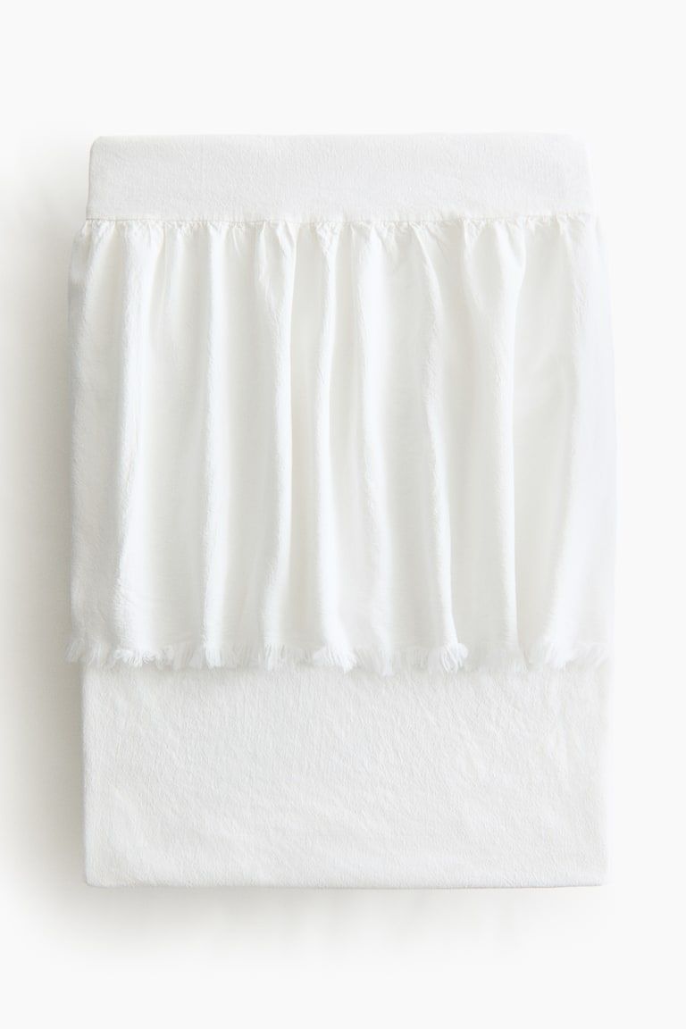 Linen-Blend Bedspread