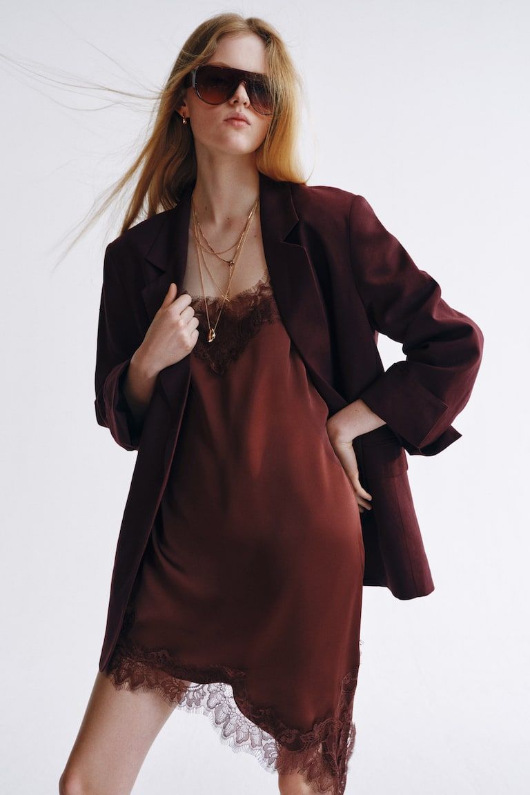 Linen-Blend Blazer