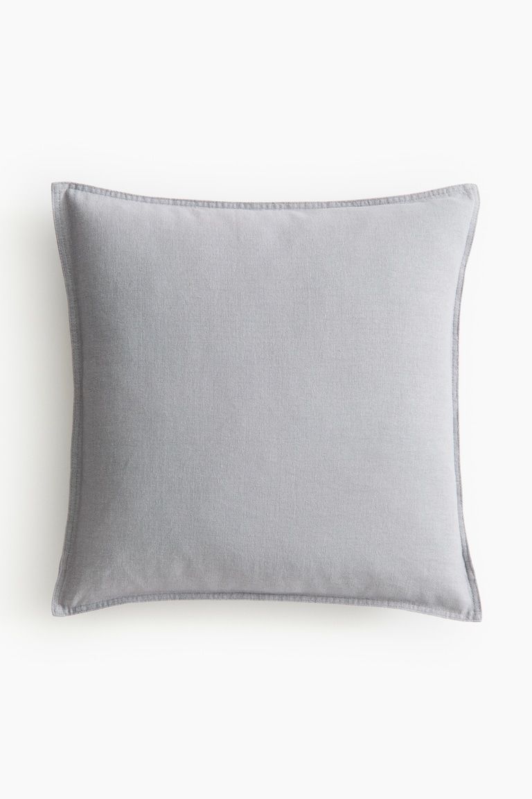 Linen-blend Cushion Cover