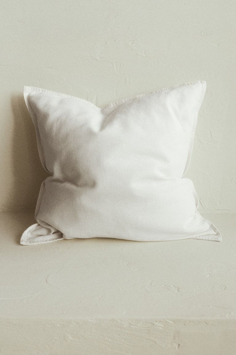 Linen-blend Cushion Cover