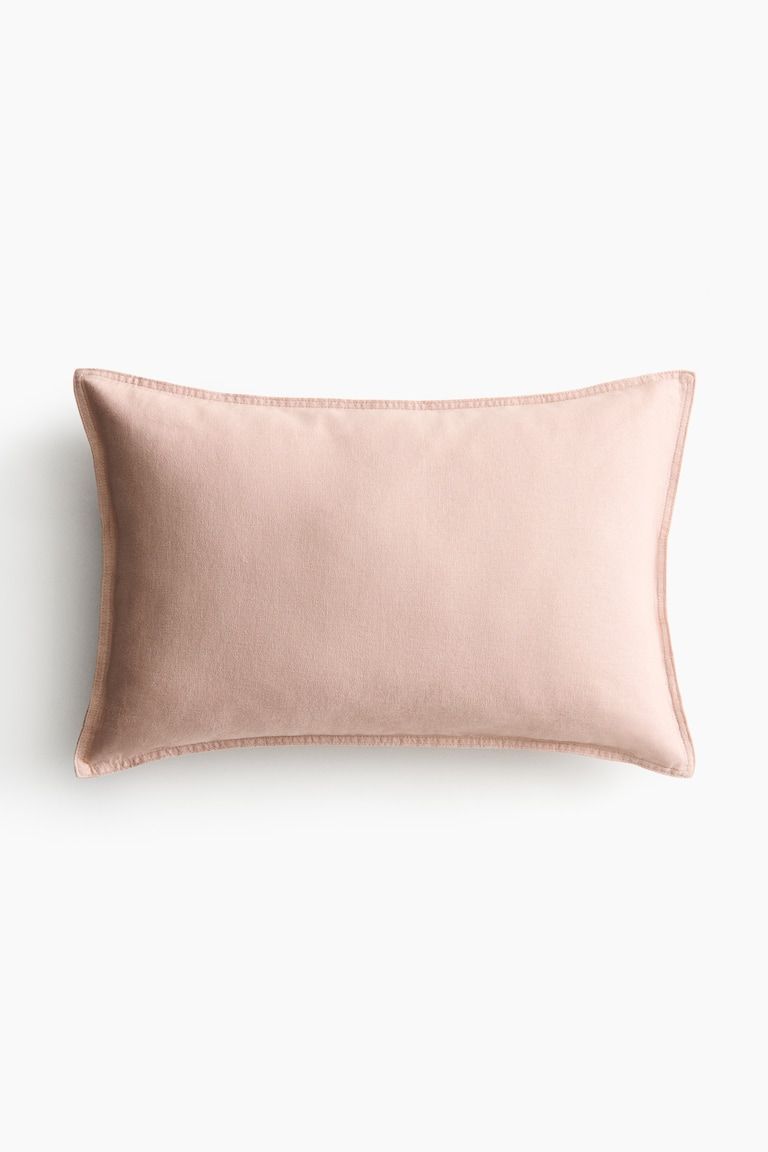 Linen-blend Cushion Cover