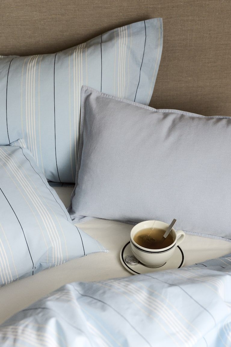 Linen-blend Cushion Cover