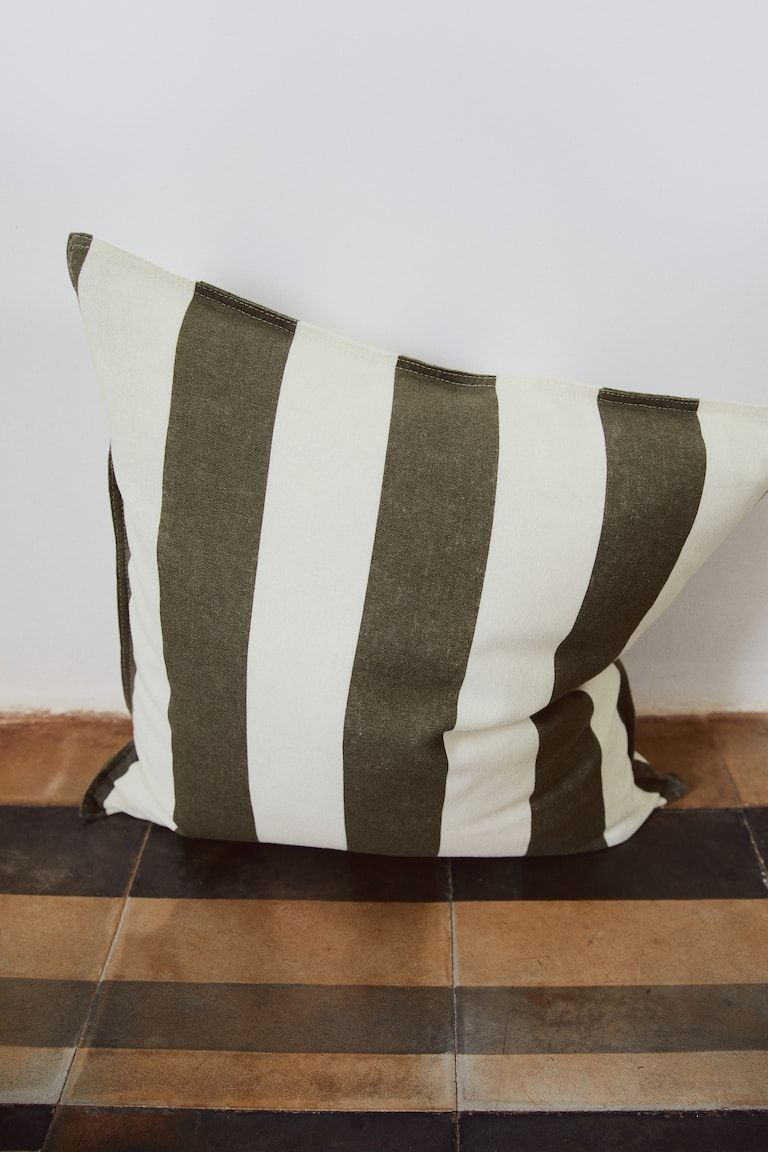 Linen-Blend Cushion Cover