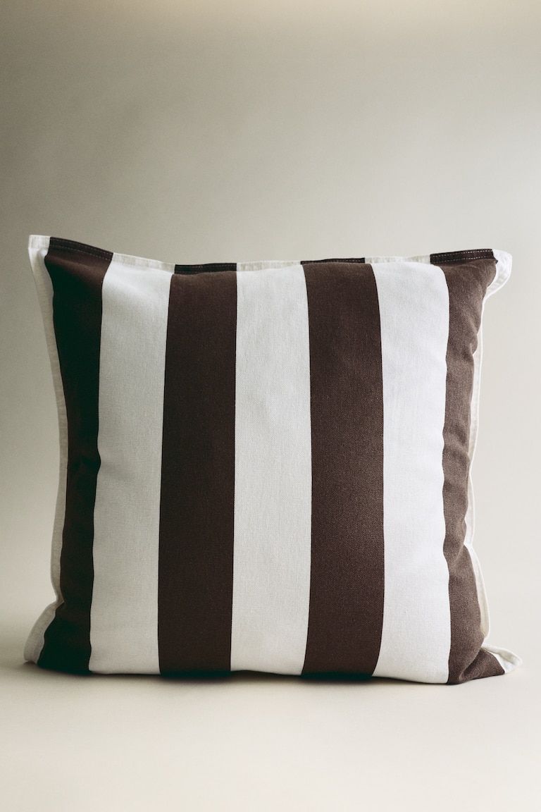 Linen-Blend Cushion Cover