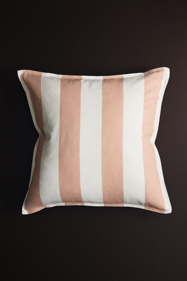 Linen-Blend Cushion Cover