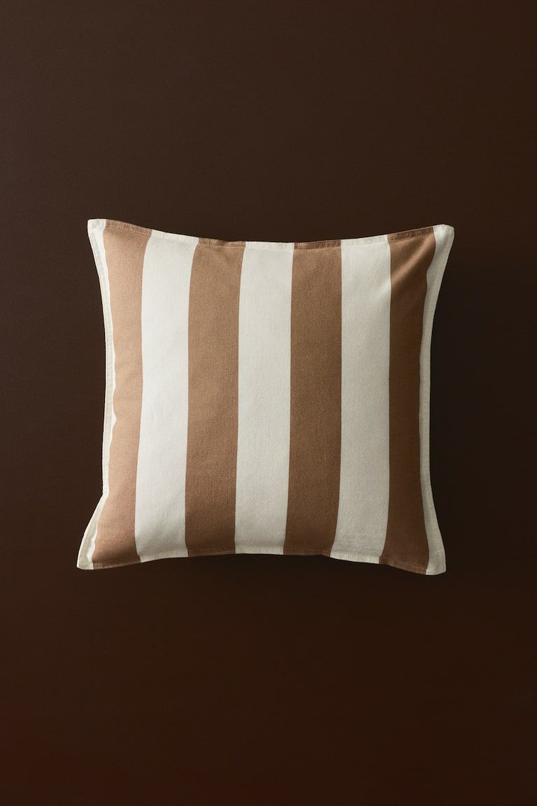 Linen-Blend Cushion Cover