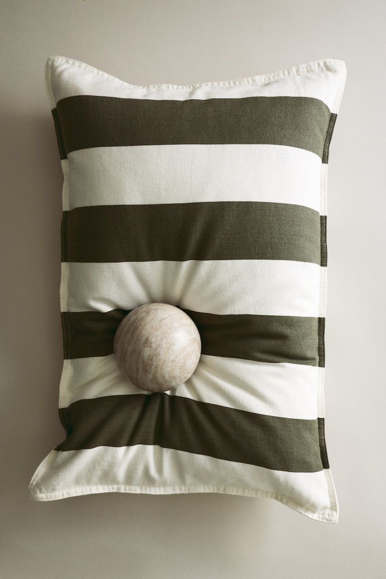 Linen-Blend Cushion Cover