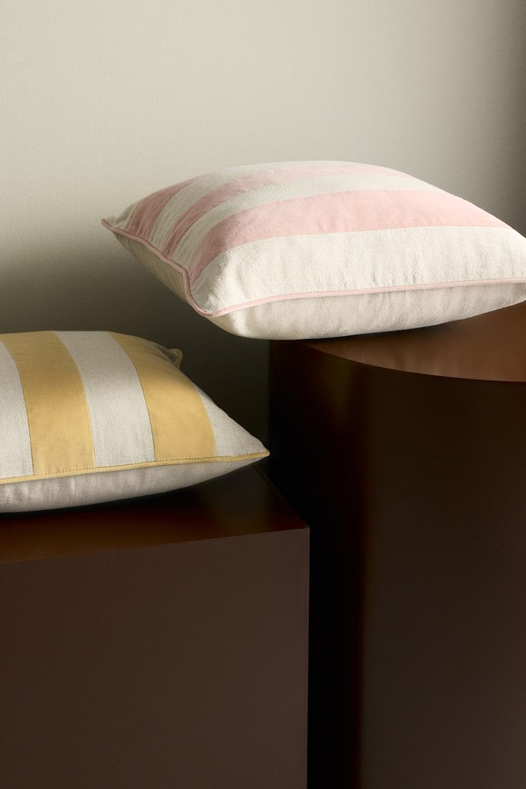 Linen-Blend Cushion Cover