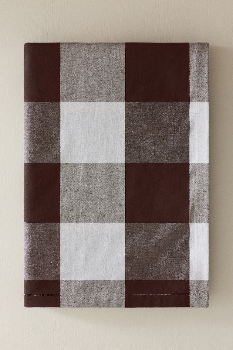 Linen-Blend Tablecloth