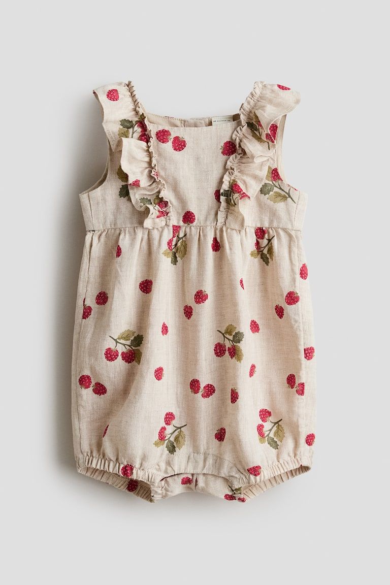 Linen Romper Suit