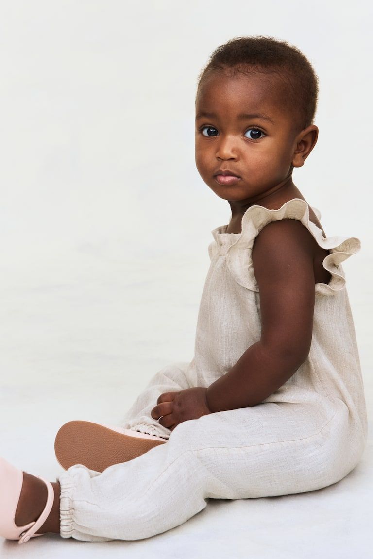 Linen Romper Suit