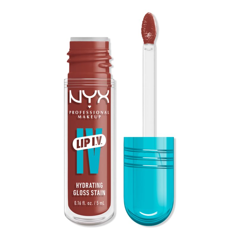 Lip IV Hydrating Gloss Stain - Drippin Nude