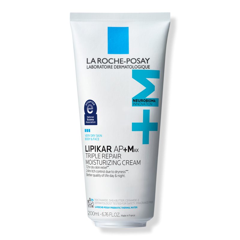 Lipikar AP+M Triple Repair Body Moisturizing Cream for Dry Skin - 6.7 oz