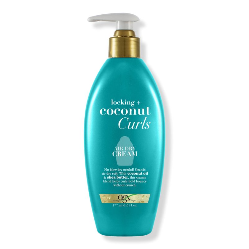 Locking + Coconut Curls Air Dry Cream