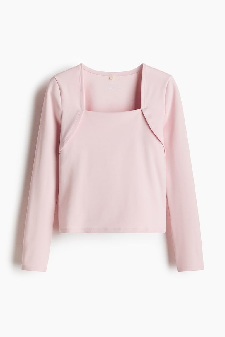 Long-sleeved sports top with DryMove™