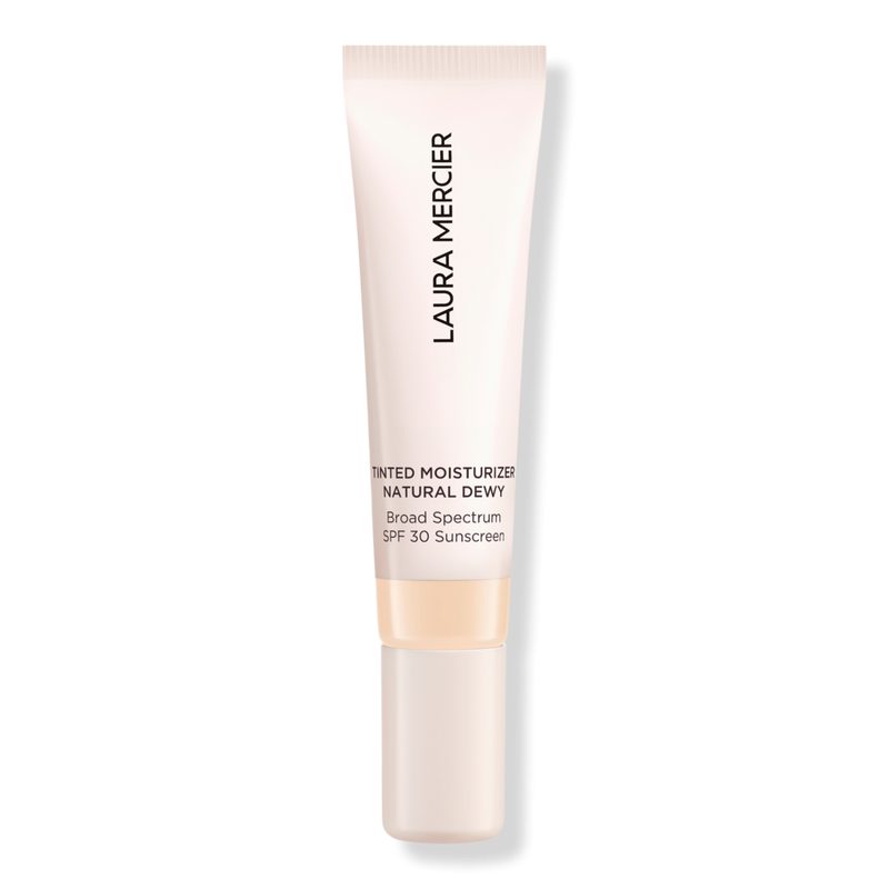 Long-Wear Mini Tinted Moisturizer Natural Dewy Skin Tint SPF 30 with Hyaluronic Acid - 0N Silk
