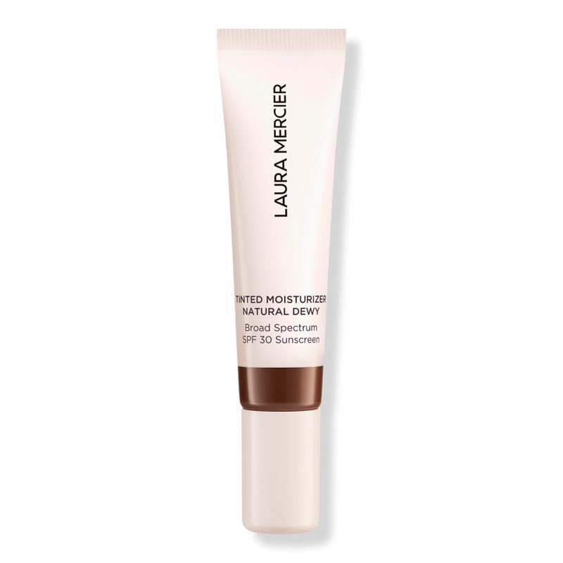Long-Wear Mini Tinted Moisturizer Natural Dewy Skin Tint SPF 30 with Hyaluronic Acid - 7N Mahogany