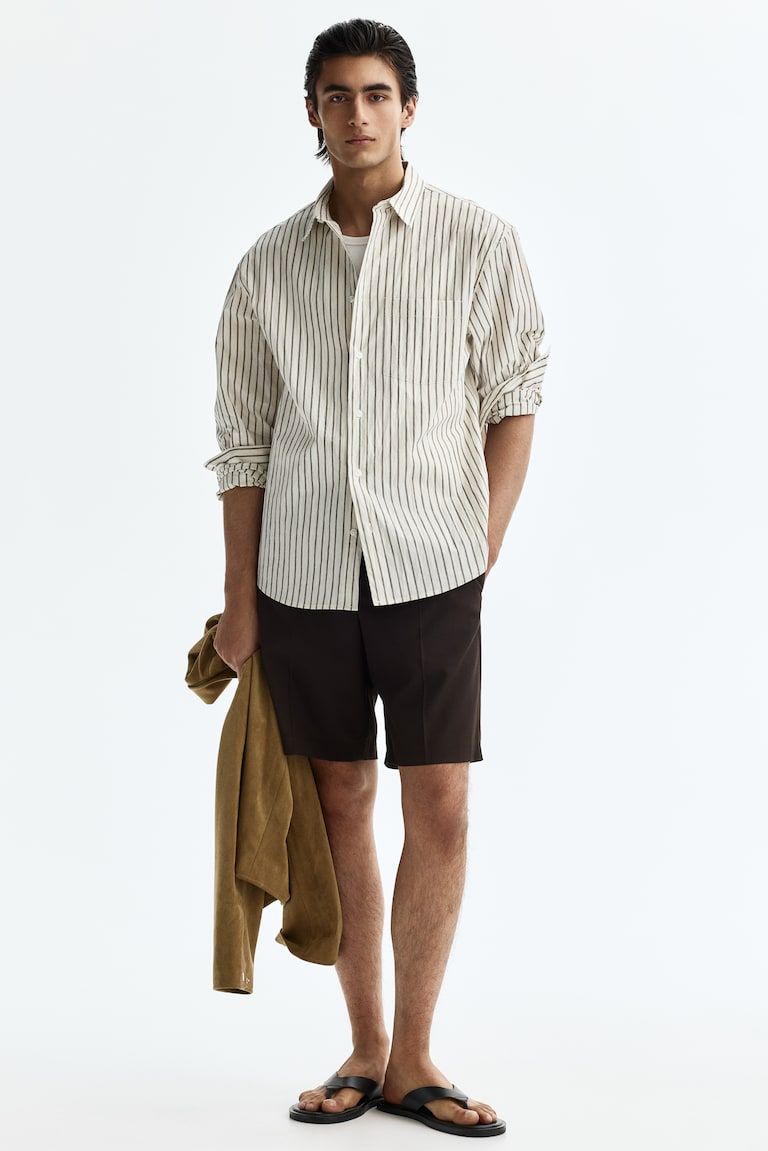 Loose-Fit Bermuda Shorts
