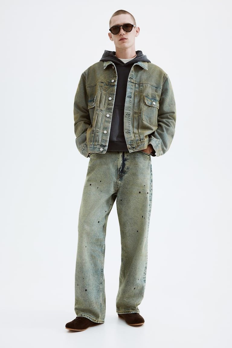 Loose-Fit Denim Jacket