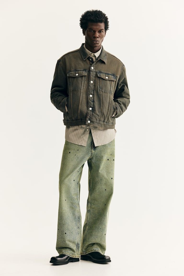 Loose-Fit Denim Jacket