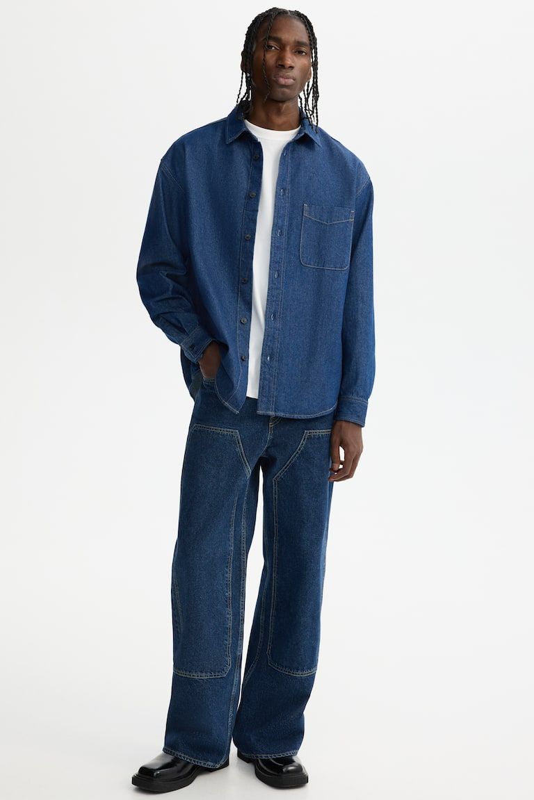 Loose-fit Denim Shirt