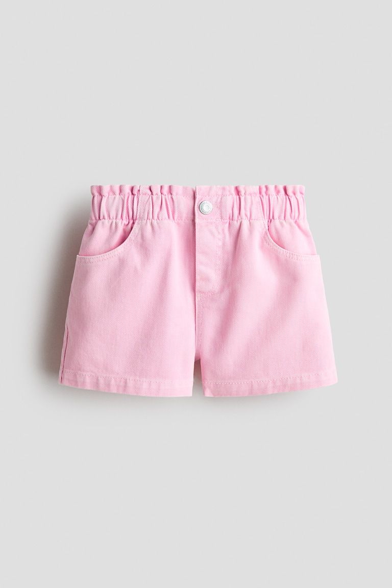 Loose Fit Denim Shorts