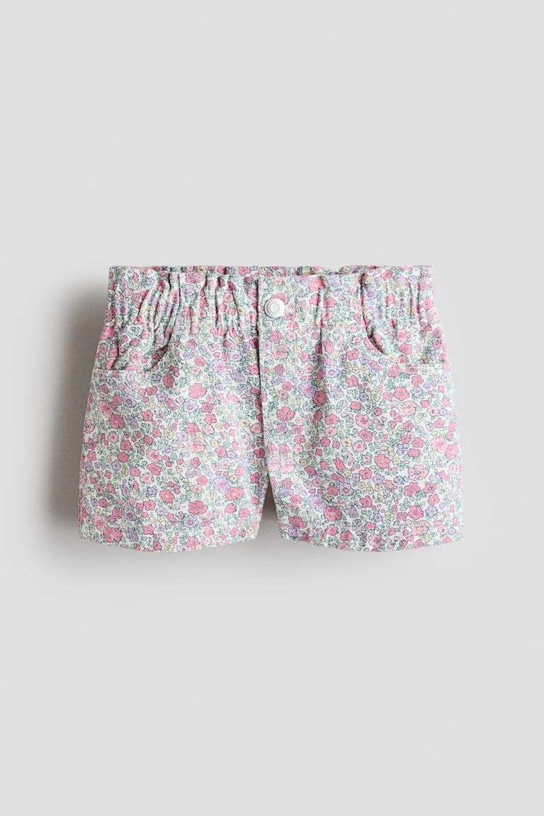 Loose Fit Denim Shorts