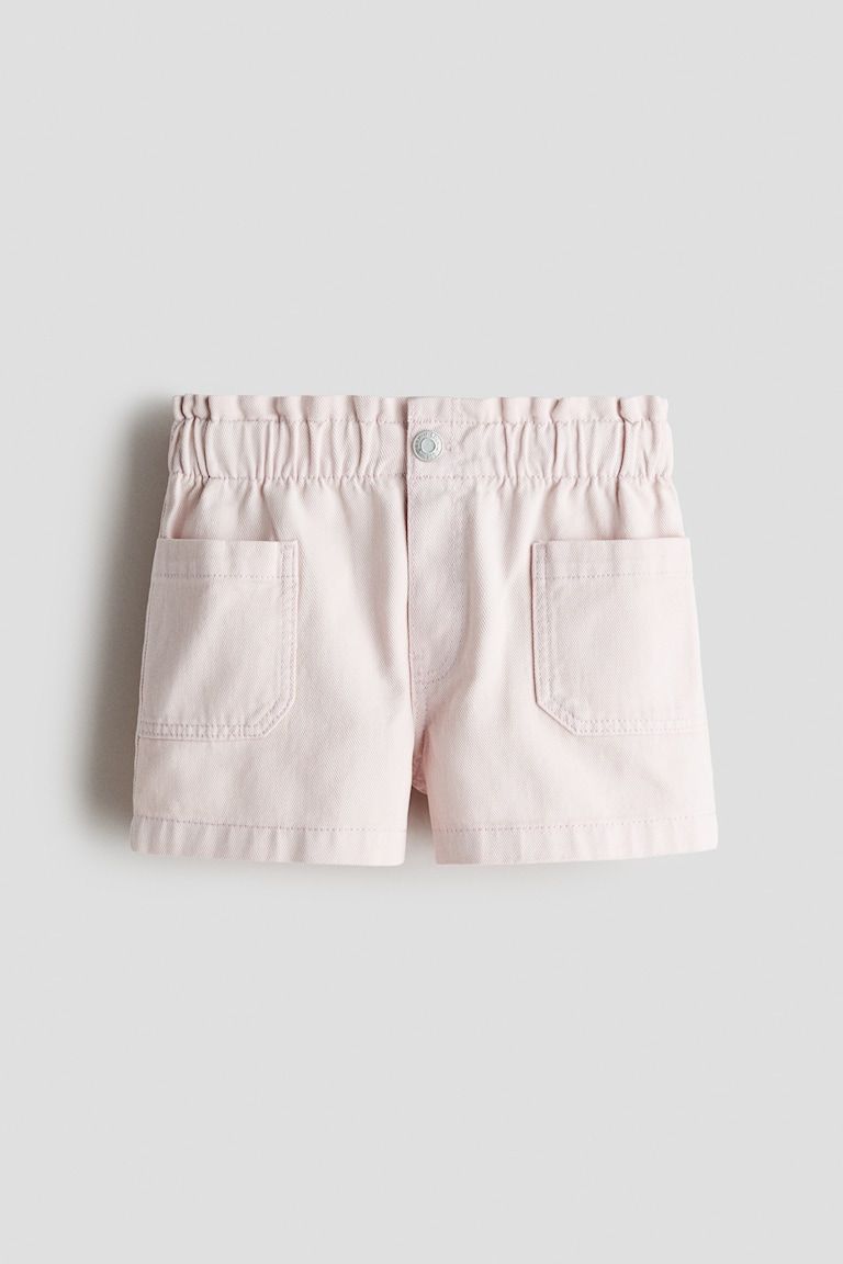 Loose Fit Denim Shorts
