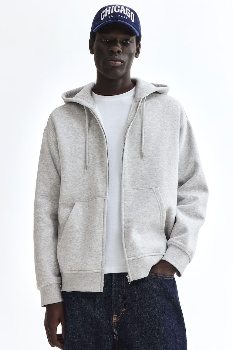 Loose-Fit Hooded Jacket