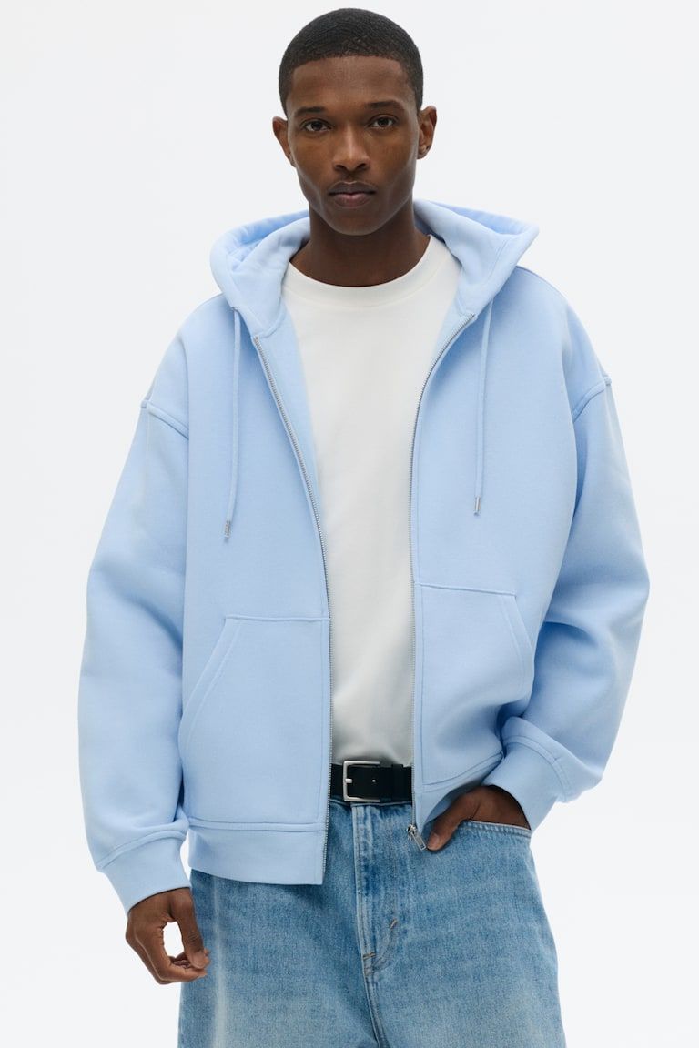 Loose-Fit Hooded Jacket