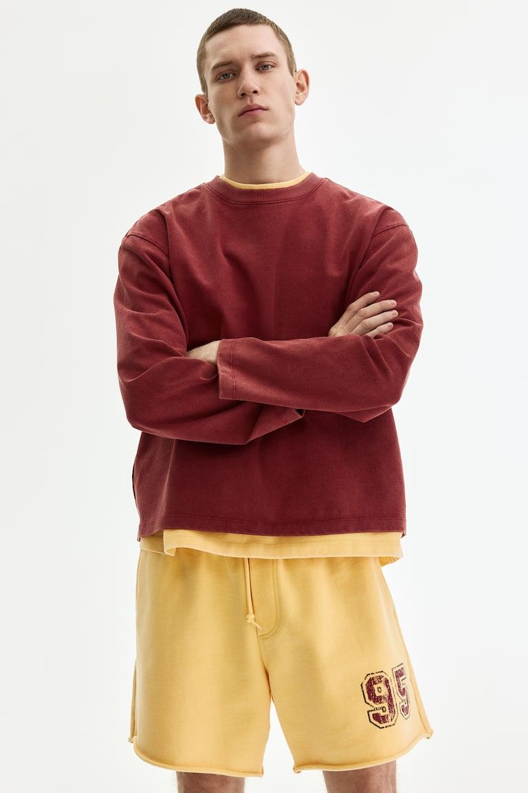Loose-Fit Long-Sleeved Shirt