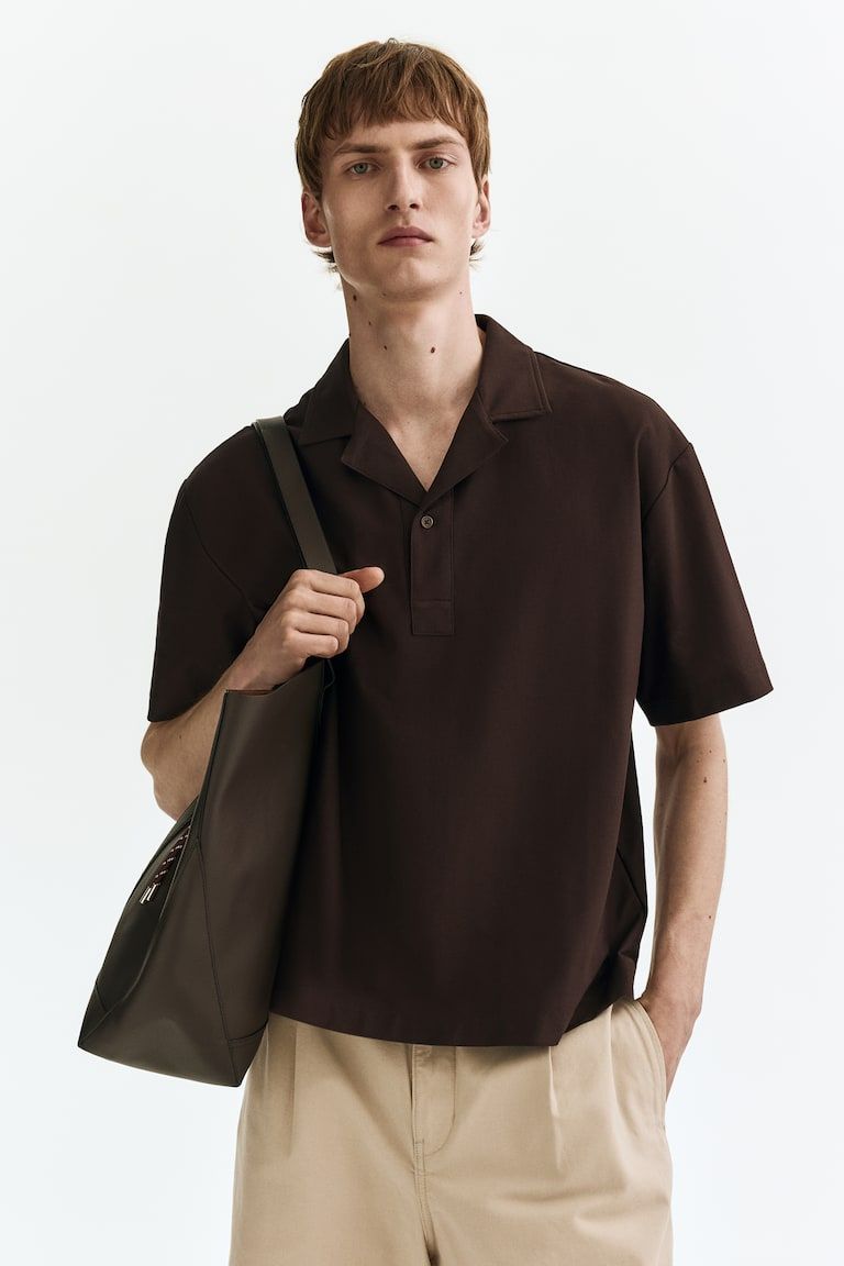 Loose-Fit Polo Shirt