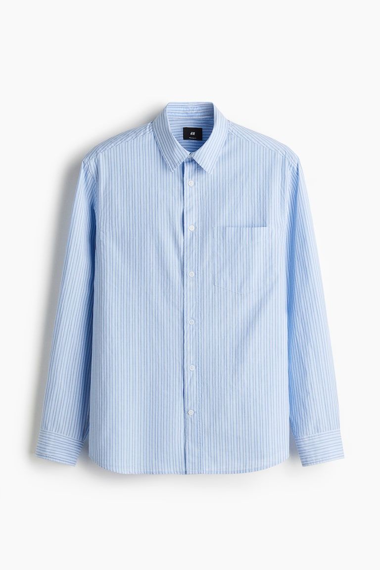 Loose-Fit Poplin Shirt